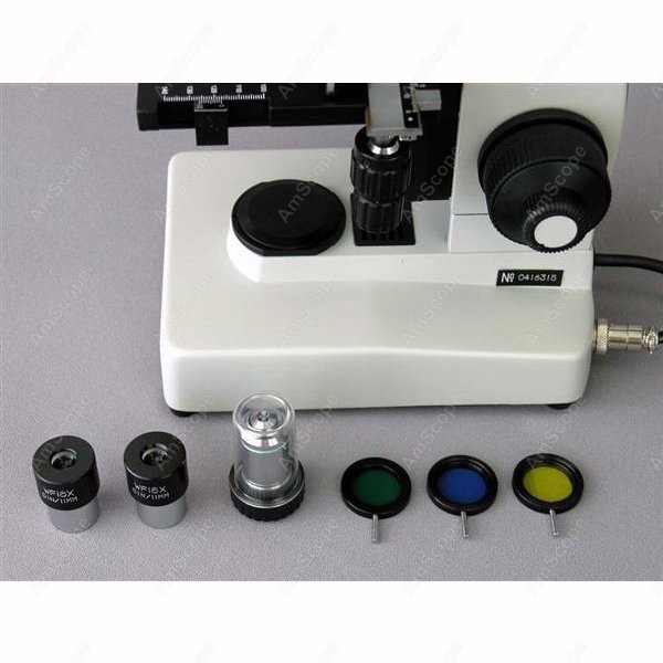 AmScope Metallurgical Trinocul - огляд і ціна Microscope Compound 40X