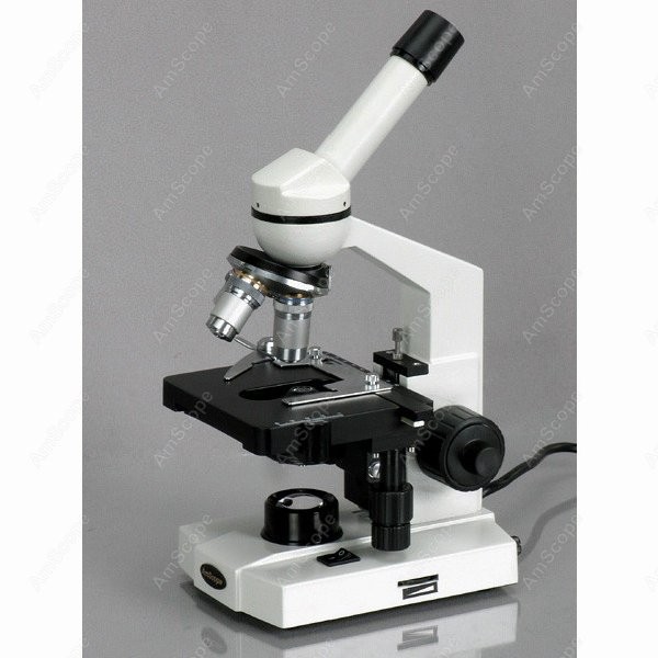 AmScope M220 Series Monocular  - огляд і ціна Microscope Compound 40X
